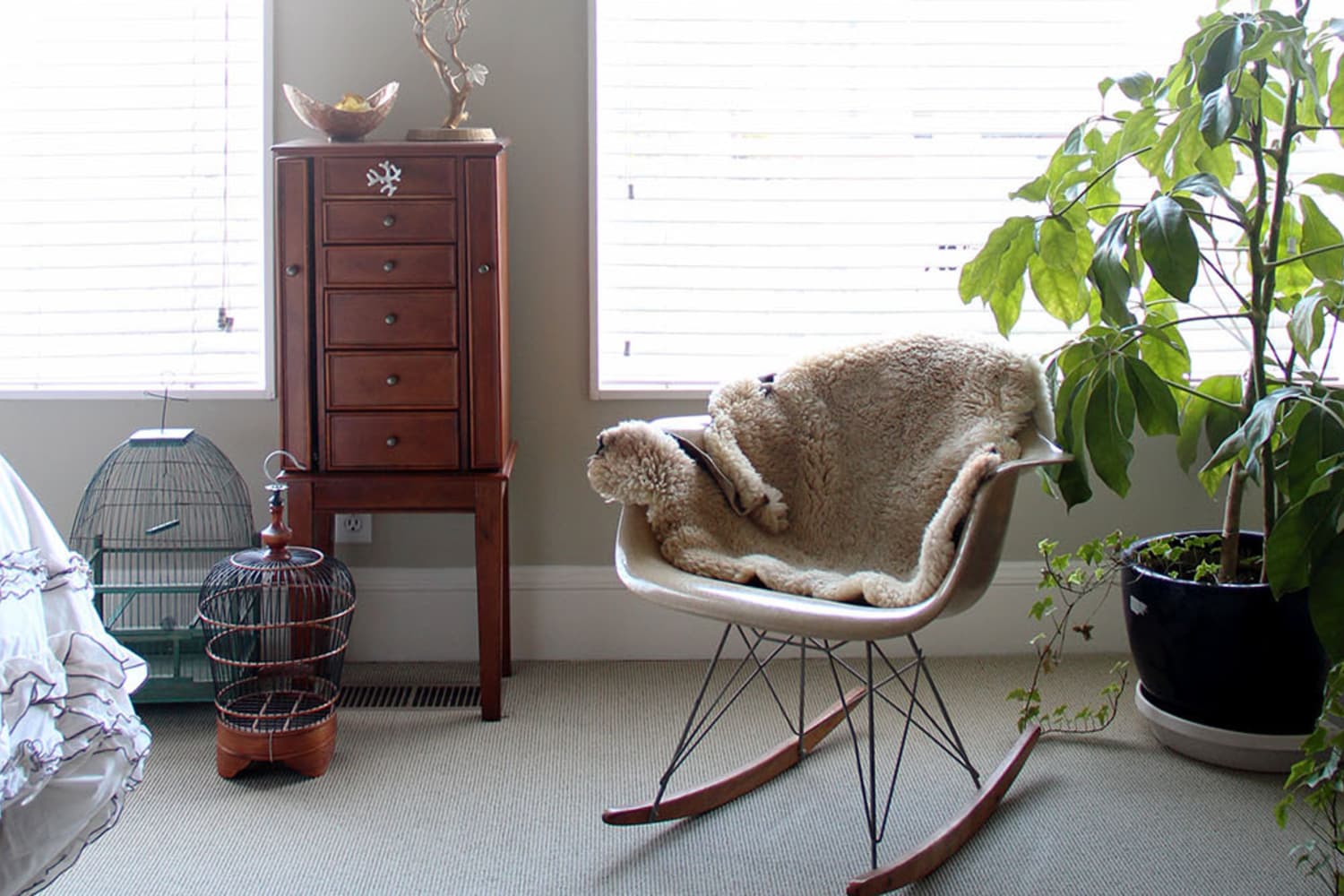 Eames rocking chair for nursery on sale